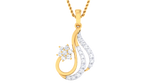 women's pendant in gold