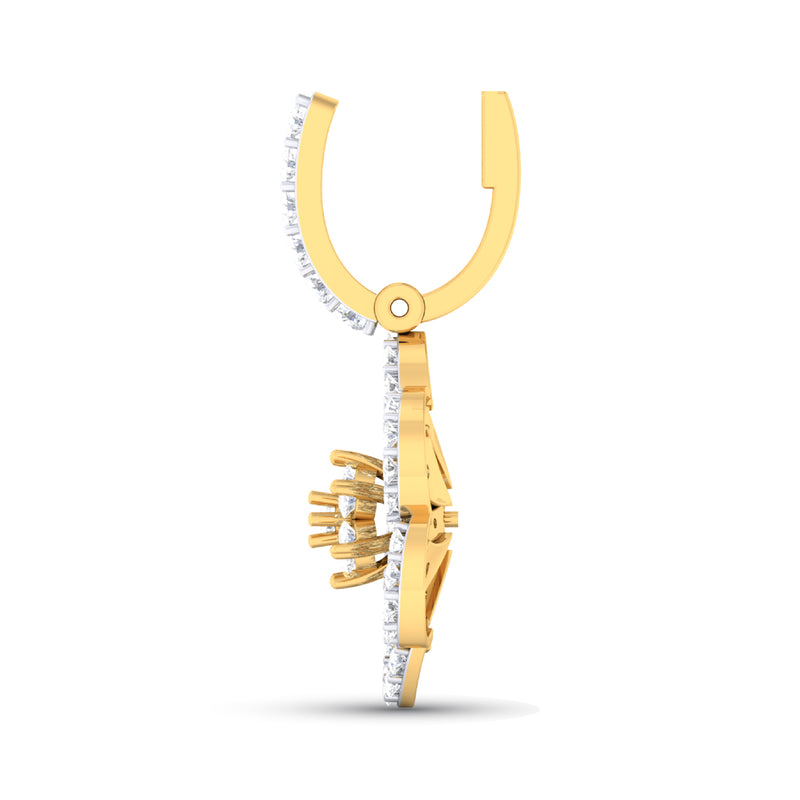 women's diamond earring