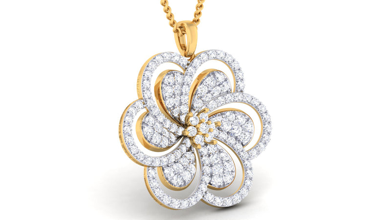 women's pendant in gold