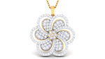women's pendant in gold