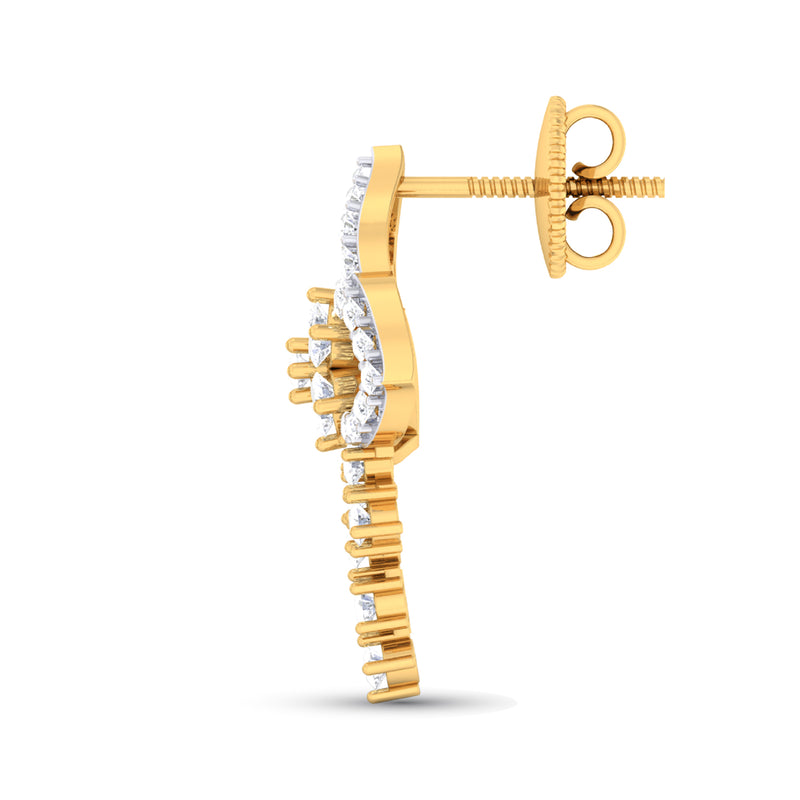 women's diamond earring
