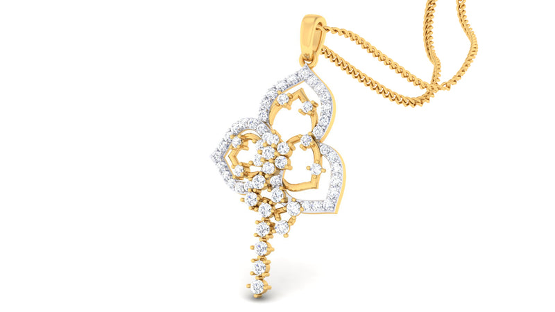 women's pendant in gold