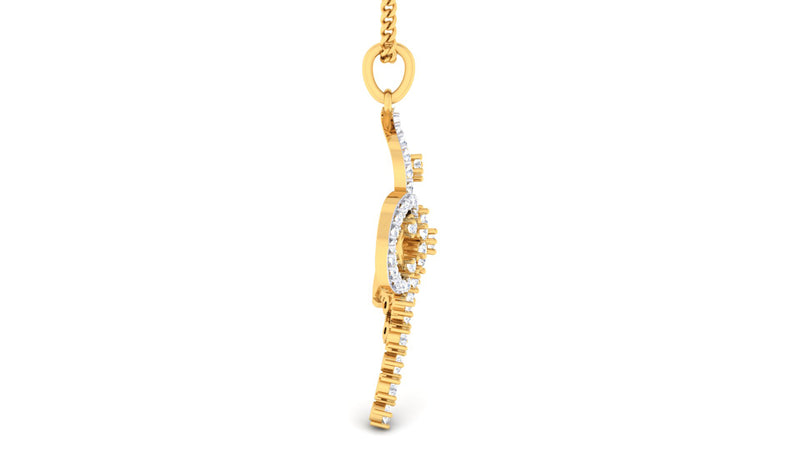 women's pendant in gold