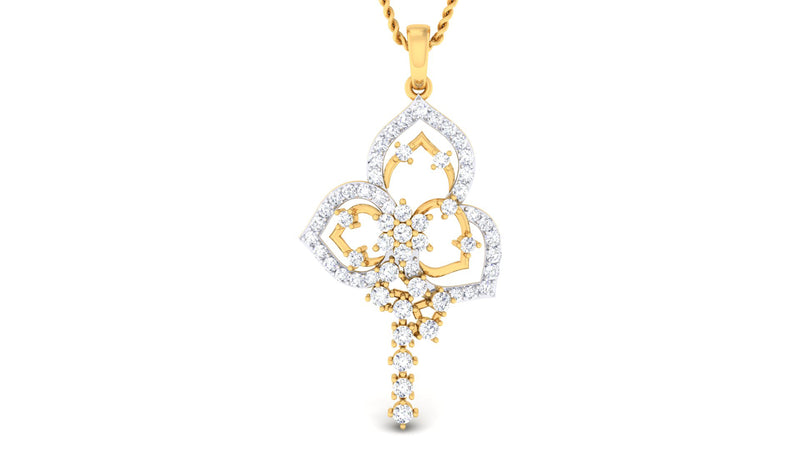 women's pendant in gold