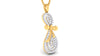 women's pendant in gold