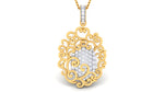 women's pendant in gold