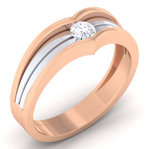 Solitaire Couple Band