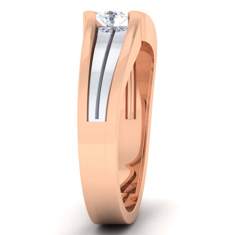 Solitaire Couple Band