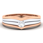 Solitaire Couple Band