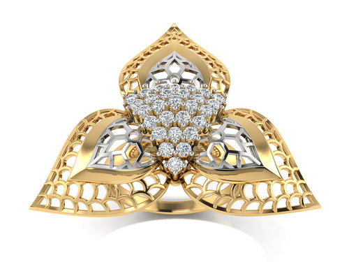 women's ring in gold