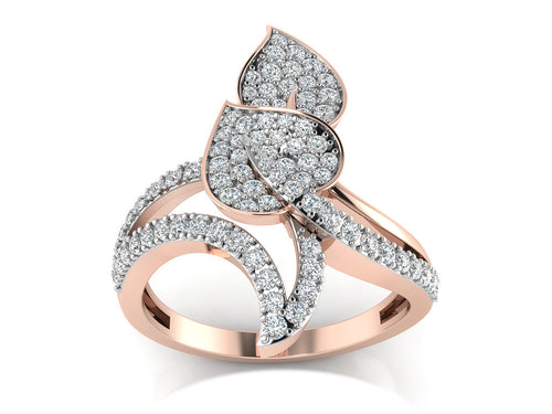 women's ring in rose gold