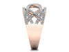 women's ring in rose gold