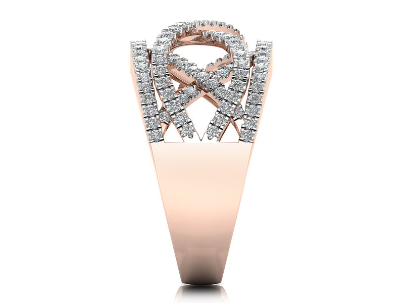 women's ring in rose gold