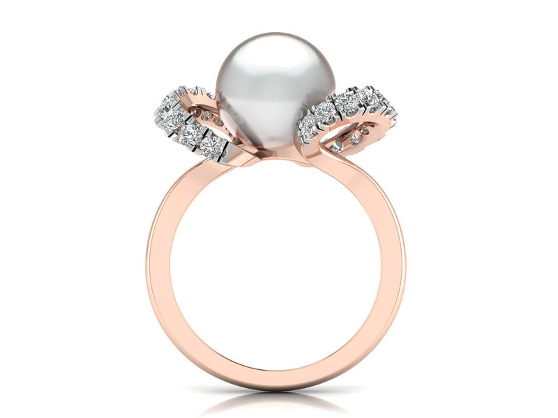 women's ring in rose gold
