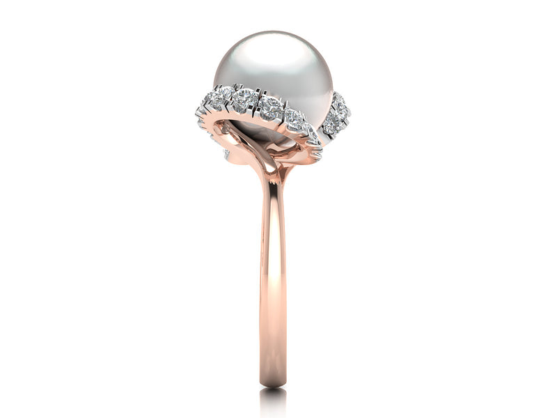 women's ring in rose gold
