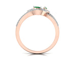 women's ring in rose gold