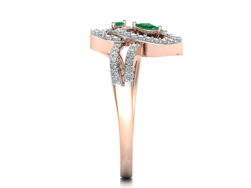 women's ring in rose gold