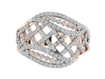 women's ring in rose gold