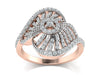 women's ring in rose gold