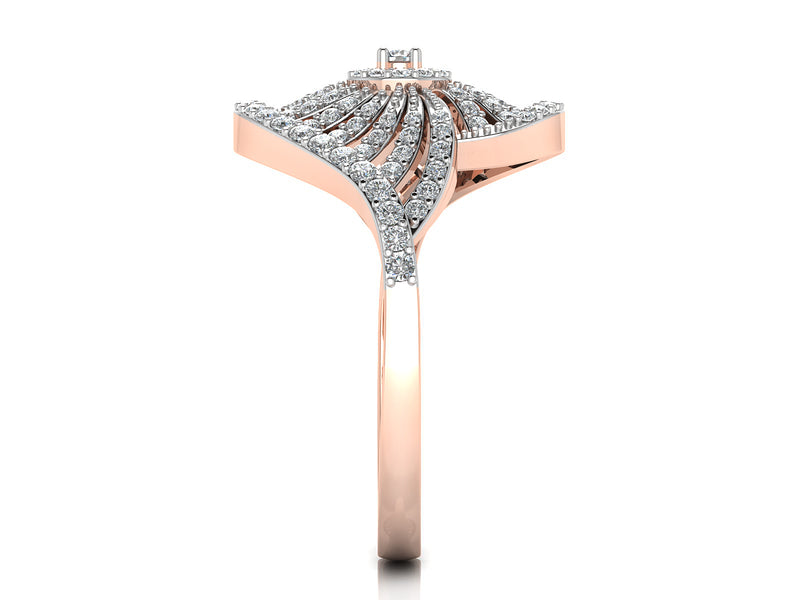 women's ring in rose gold