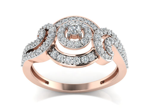 women's ring in rose gold