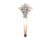 women's ring in rose gold