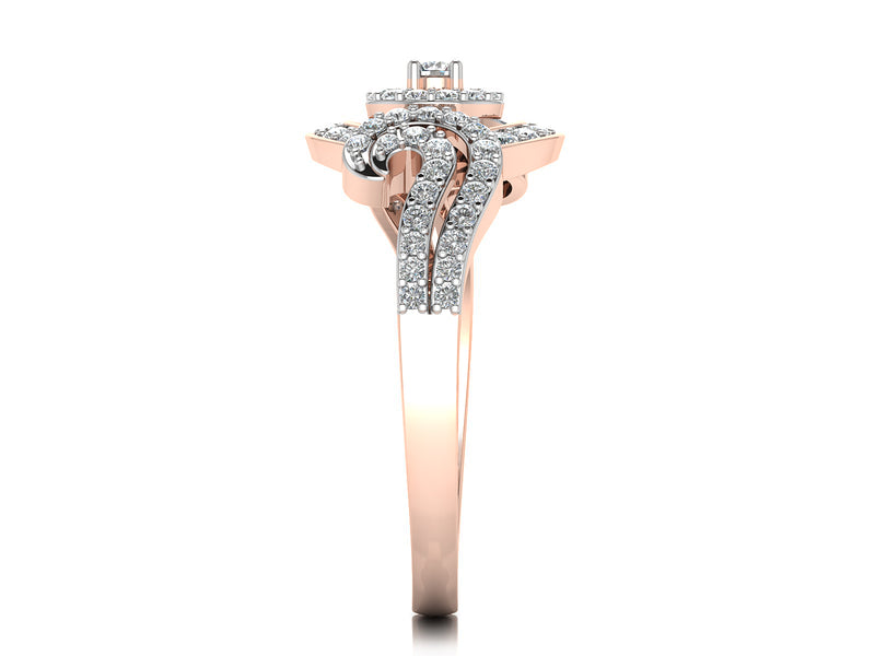 women's ring in rose gold