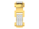 men's ring in gold and diamond