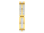 gold and diamond couple bands