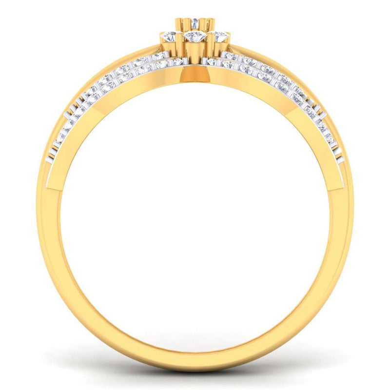 women's ring in rose gold
