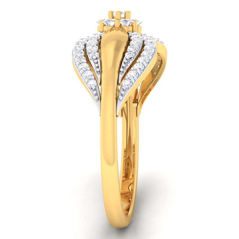women's ring in rose gold