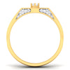 men's ring in gold and diamond