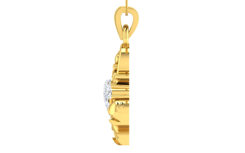 unisex diamond pendants