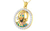 unisex diamond pendants