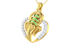 unisex diamond pendants