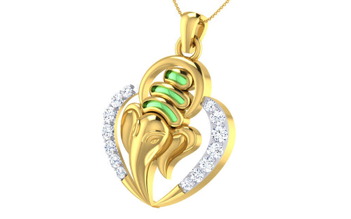 unisex diamond pendants