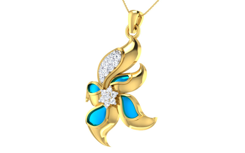unisex diamond pendants