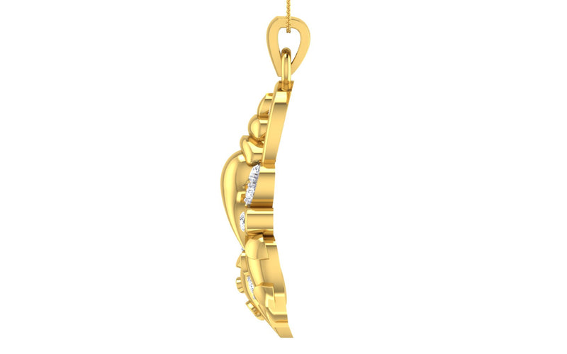 unisex diamond pendants