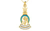 unisex diamond pendants
