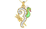 unisex diamond pendants