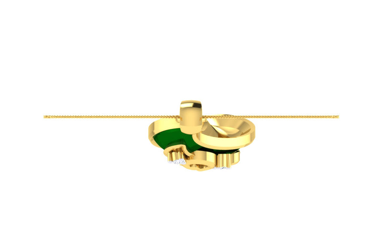 unisex diamond pendants