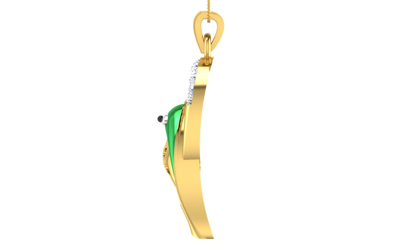 unisex diamond pendants