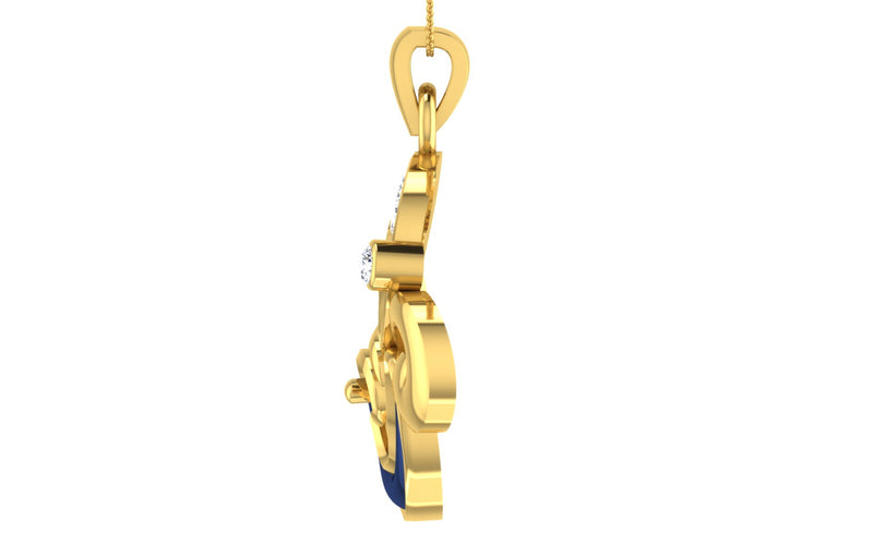 unisex diamond pendants