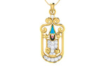 unisex diamond pendants