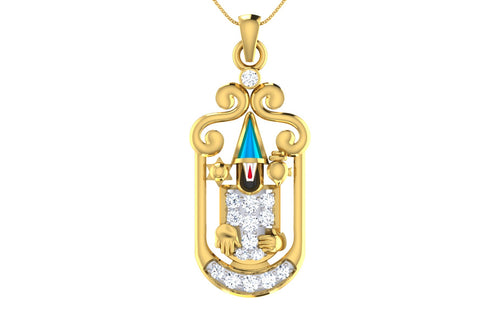unisex diamond pendants