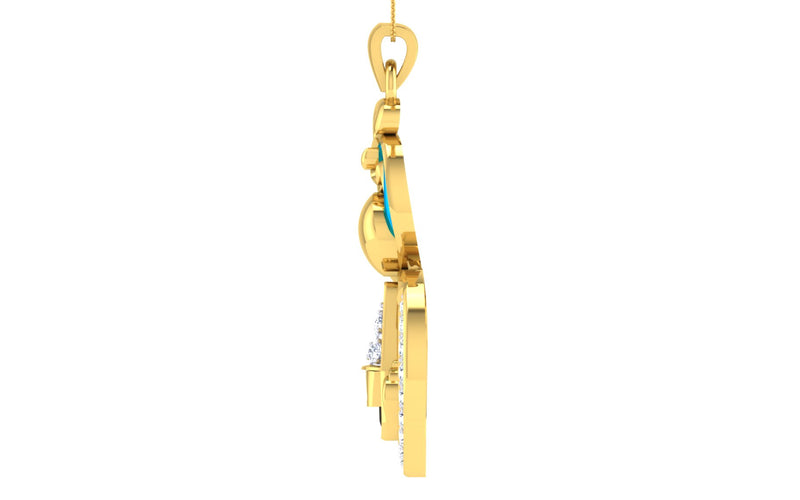 unisex diamond pendants