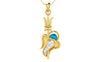 unisex diamond pendants