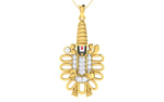 unisex diamond pendants
