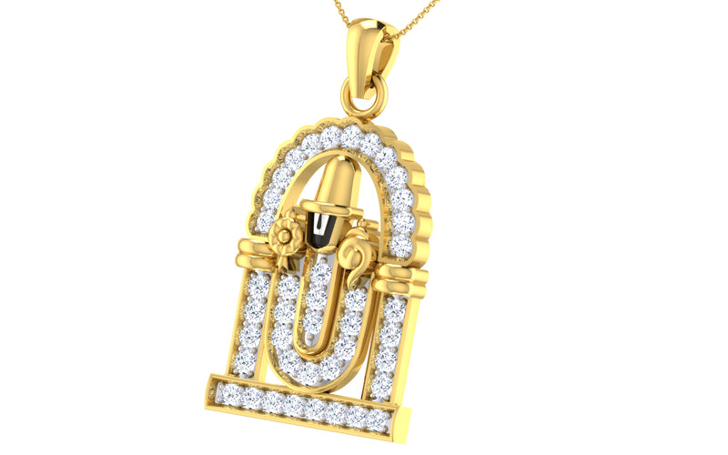 unisex diamond pendants