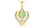 unisex diamond pendants
